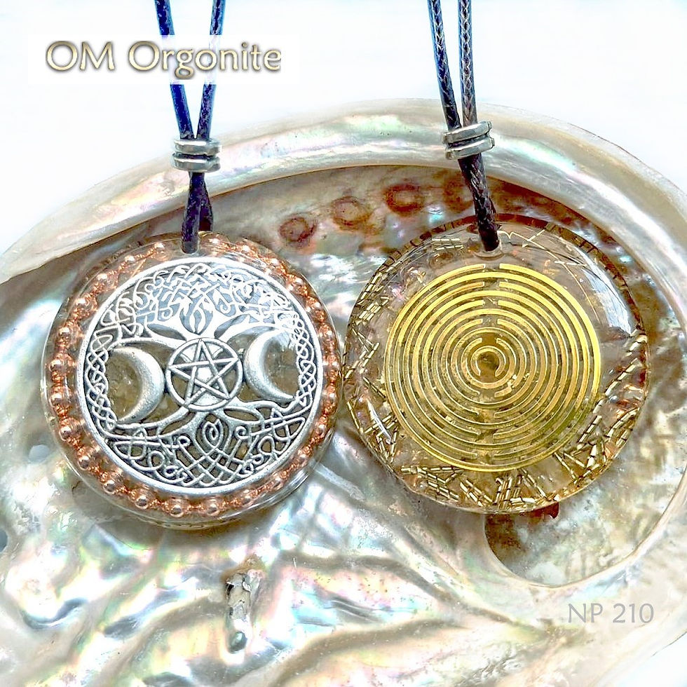 Thumbnail: Tree of Life Copper Round Pendant