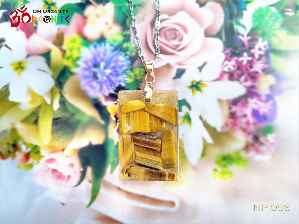 Thumbnail: Tiger's Eye Necklace / Gemstone / Courage / Motivation