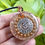 Thumbnail: Om Necklace with Copper and Azeztulite Quartz