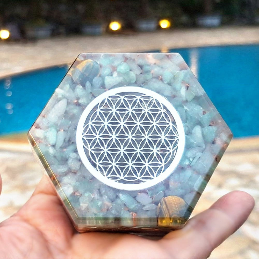 Flower of Life & Hamsa Tower Buster