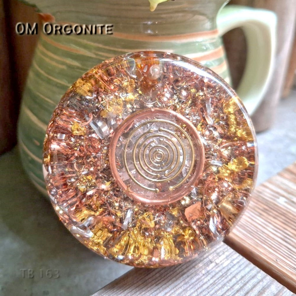 Powerful Orgonite Tower Buster with Herkimer Diamond, Amber, Azeztulite