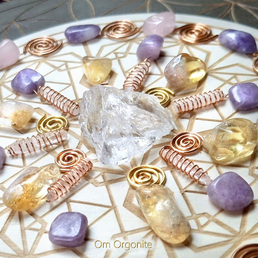 Thumbnail: Crystal Grid Kit for Emotional Balance