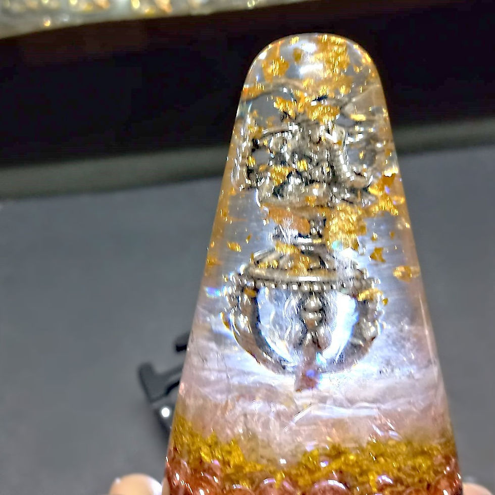 Thumbnail: Tibetan Ganesha Buddha & Vajra Energy Cone