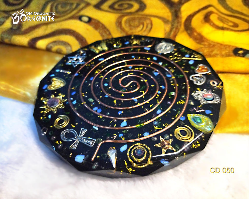 Thumbnail: Shungite Orgonite Charging Plate