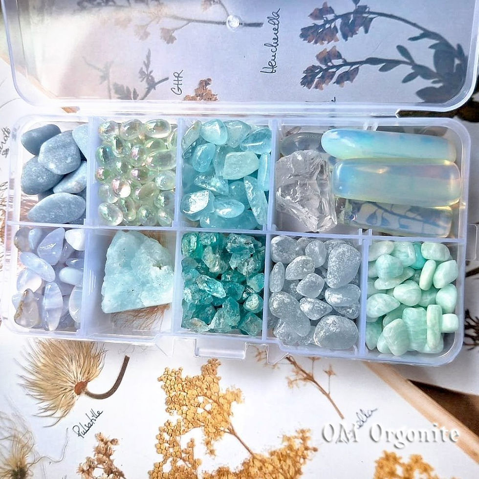 Thumbnail: Cyan Blue Crystals Set