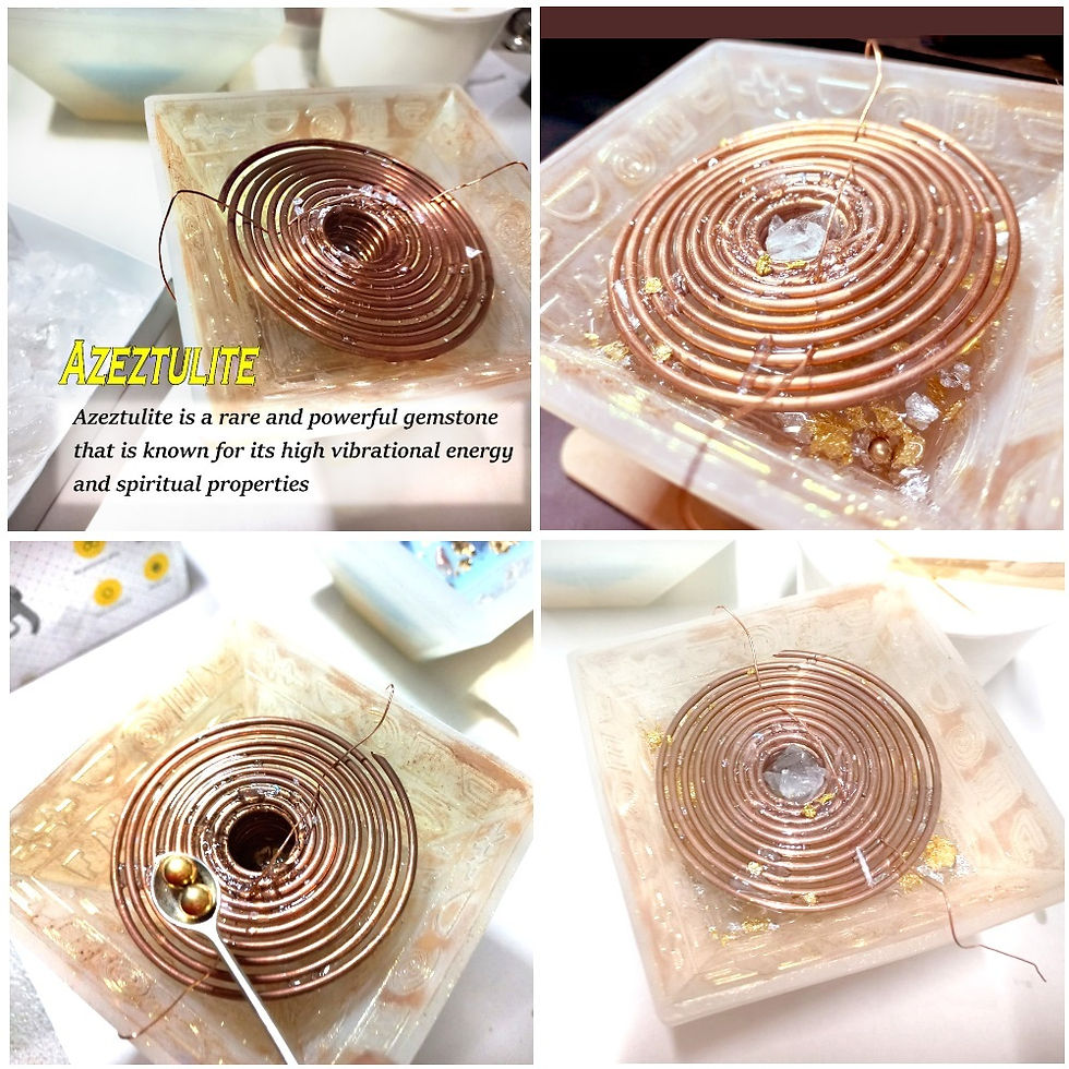 Thumbnail: Egyptian Symbols Orgone Pyramid
