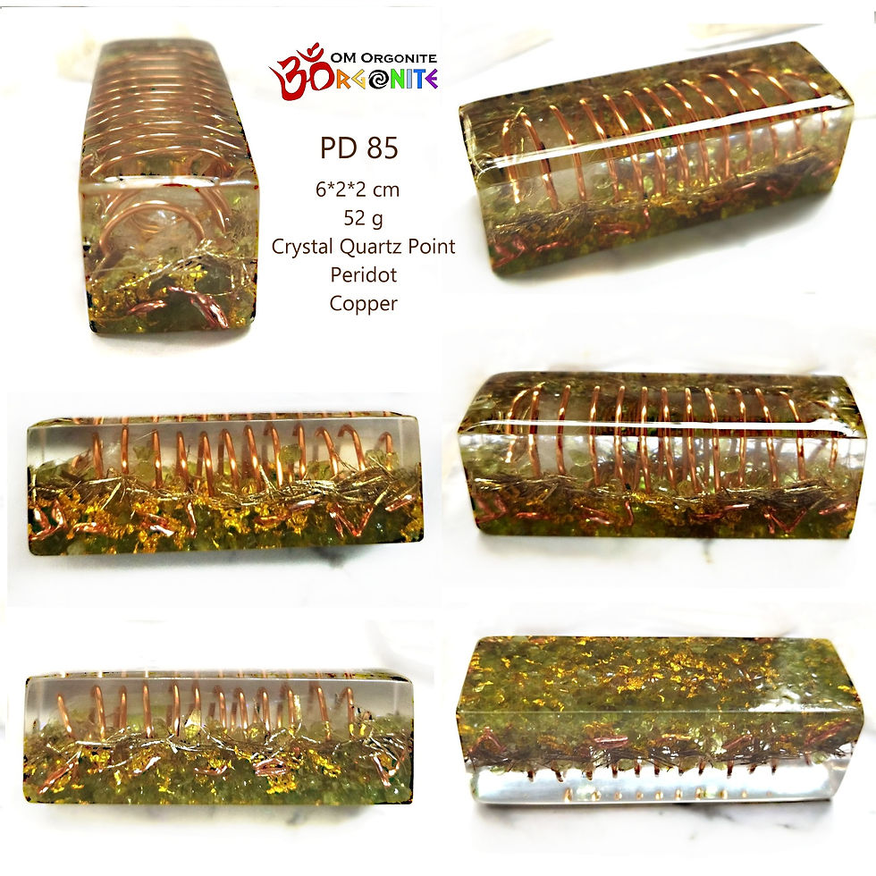 Thumbnail: Clear Quartz Orgone Pocket Harmonizer