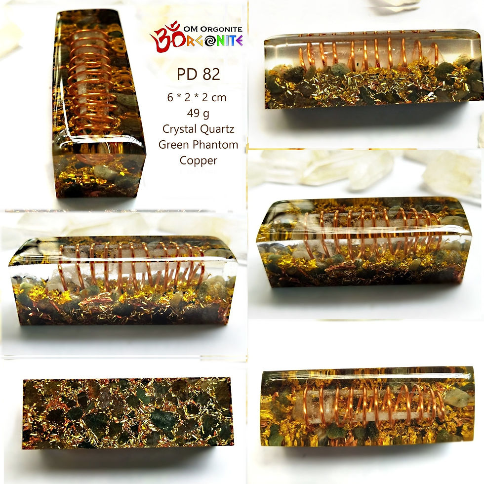 Thumbnail: Clear Quartz Orgone Pocket Harmonizer