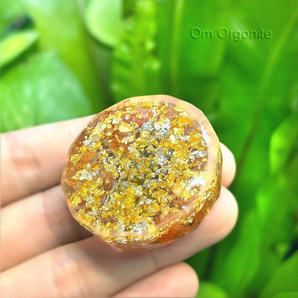 Thumbnail: Guardian Angel & Sunstone Orgone Energy Puck
