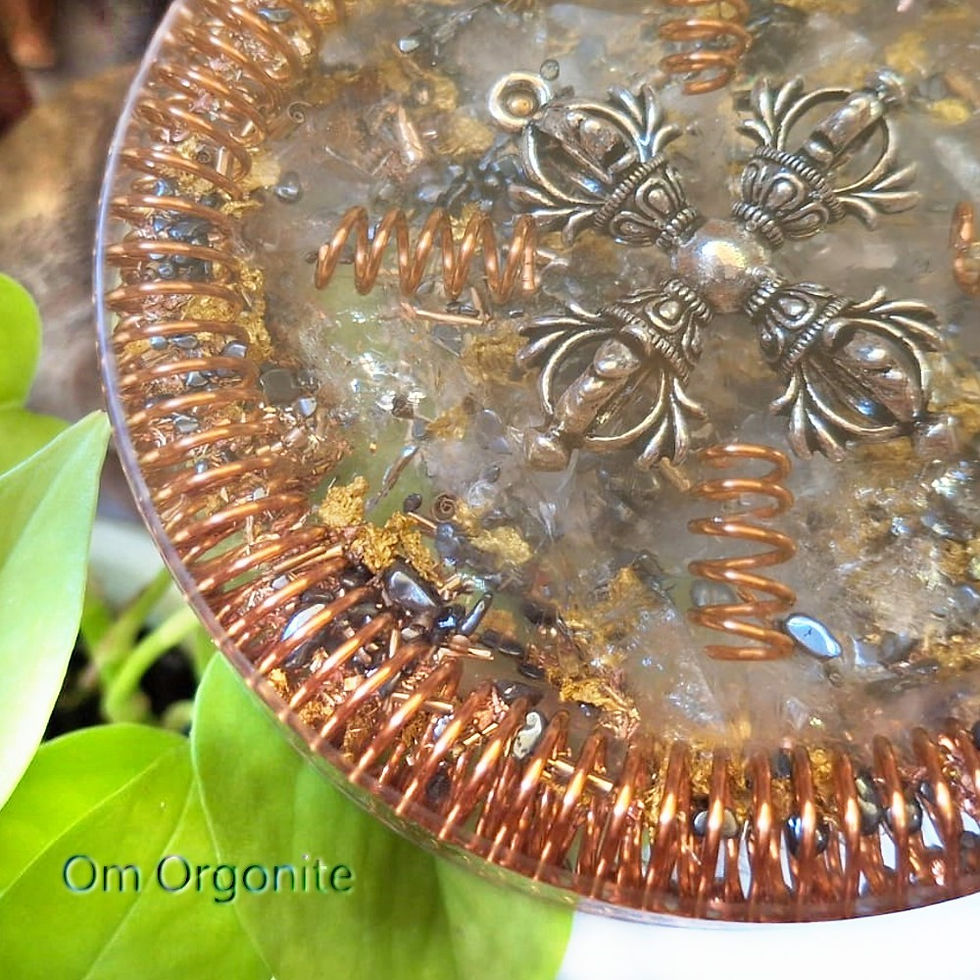 Thumbnail: Tree of Life and Tibetan Dorje Orgonite Charging Plate