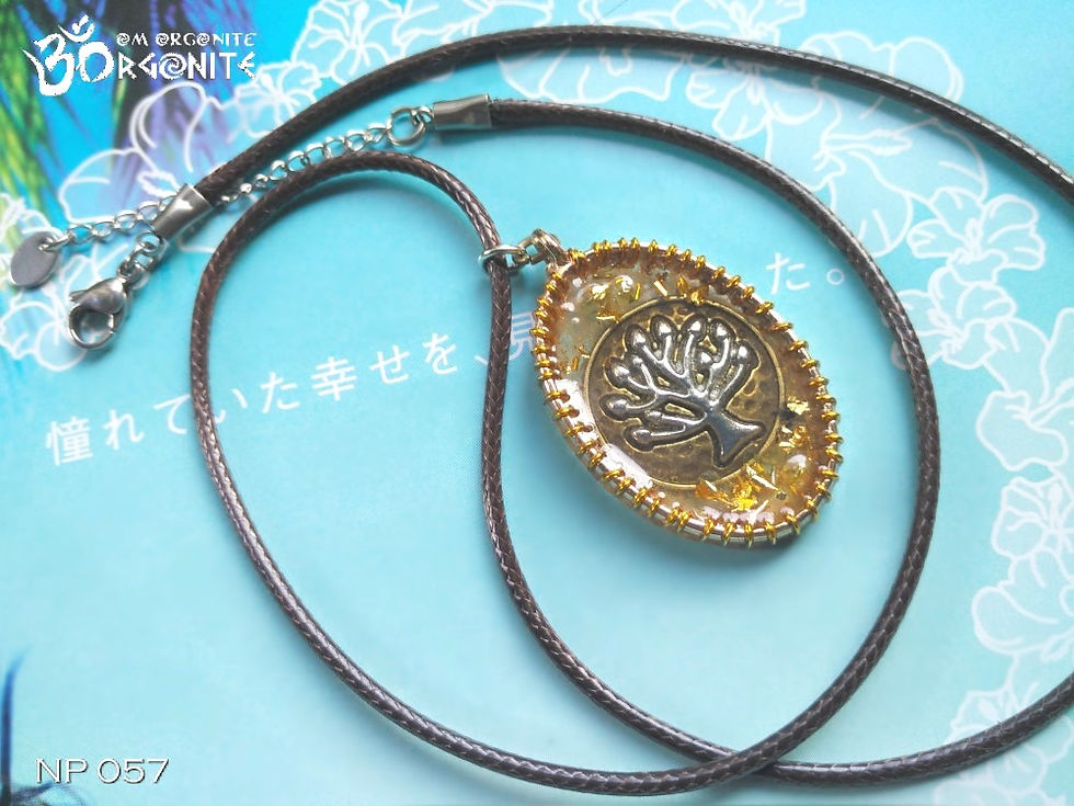 Thumbnail: Tree of Life Crystal Necklace