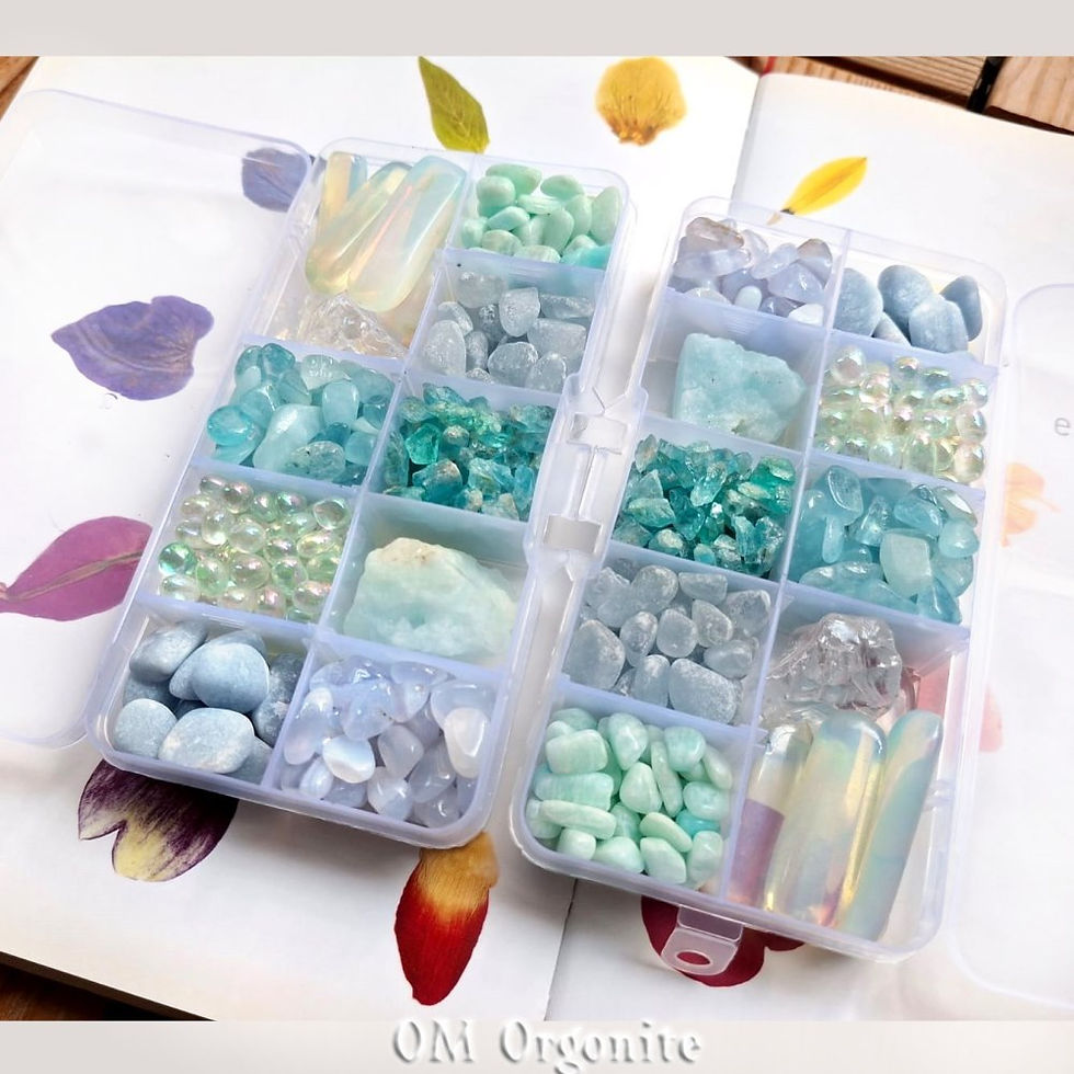Thumbnail: Cyan Blue Crystals Set