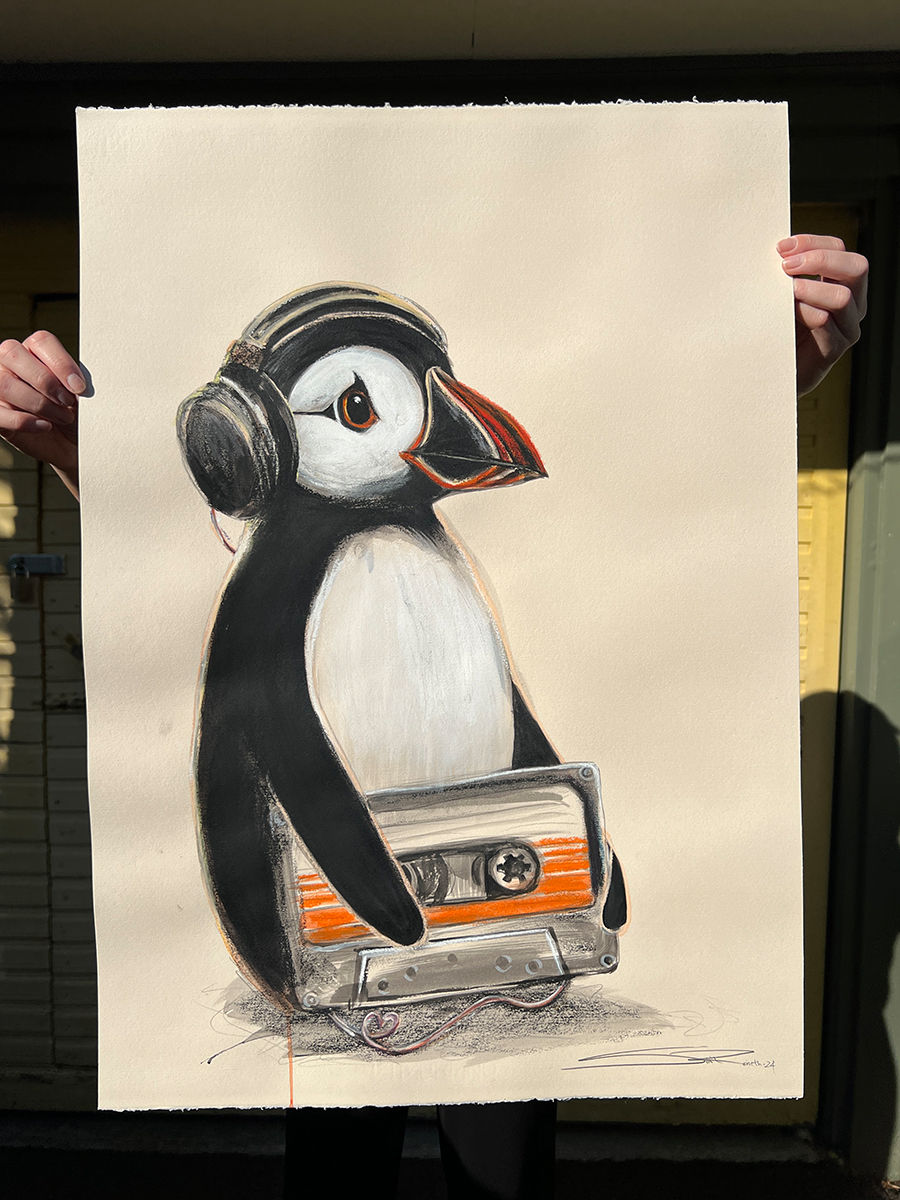 Remember this feeling - Original på papir