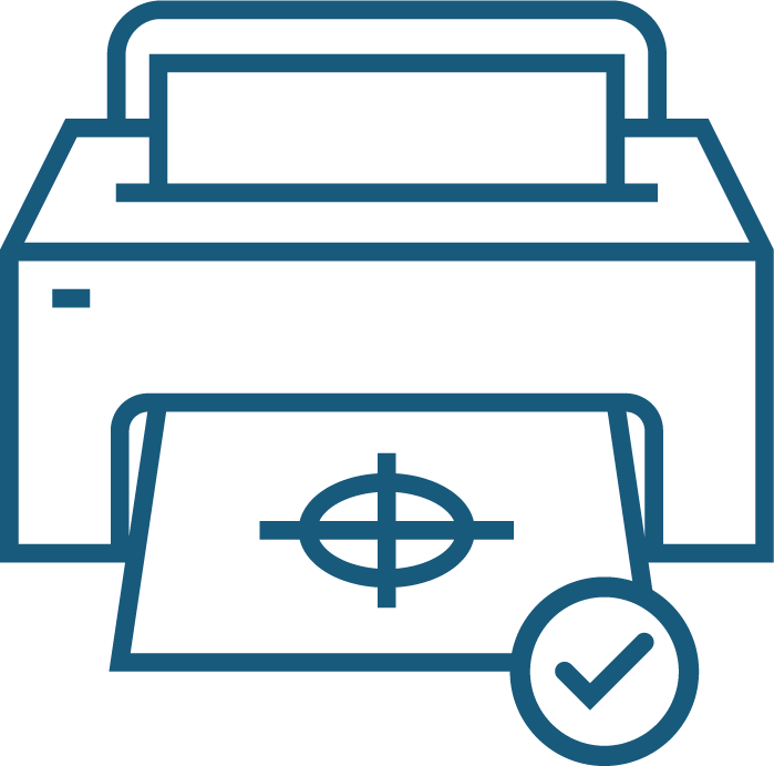 Vector icon for quality of business card printing services provided by cairns city graphics