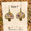 Thumbnail: Mixed Flower Mushroom Shaped Earrings 