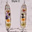 Thumbnail: Spring Mix Long Irregular Rectangle Earrings
