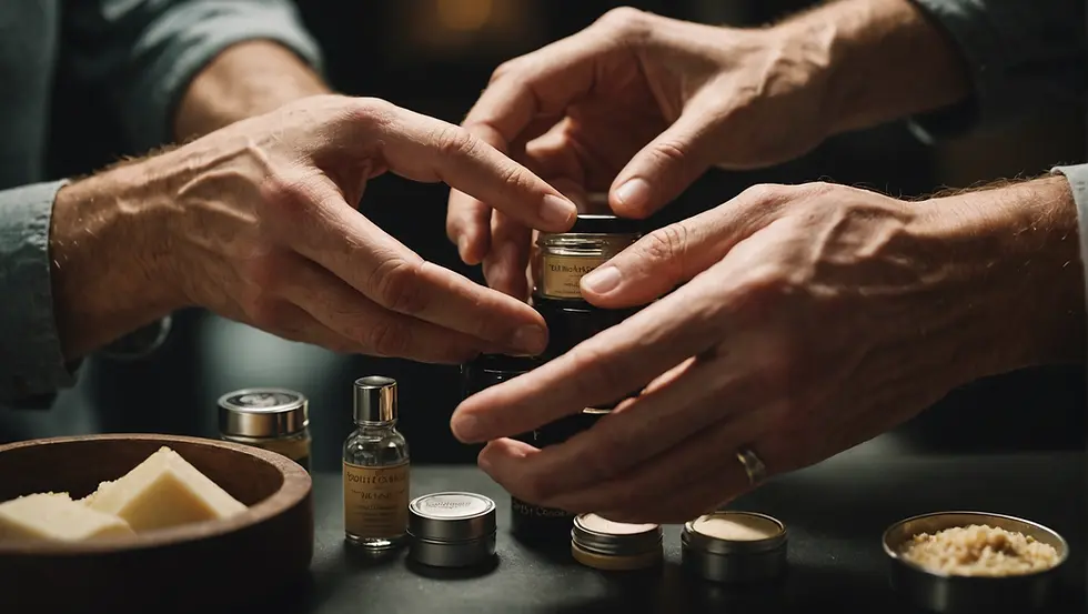 The Unsung Hero: A Closer Look at the Organic Hand Care Rituals of Hardworking Men