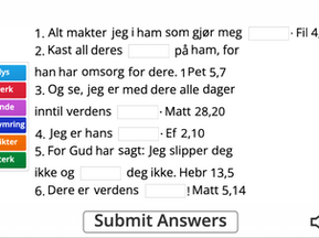 Bibelvers I