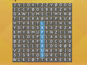 Letekryss - Middagsretter