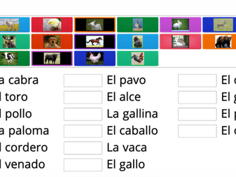 Animales en español