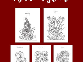 Fargelegg blomster