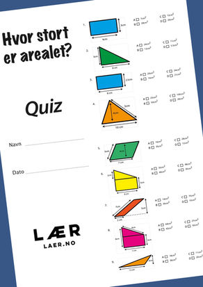 Hvor stort er arealet?
