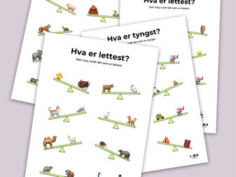 Lettest og tyngst