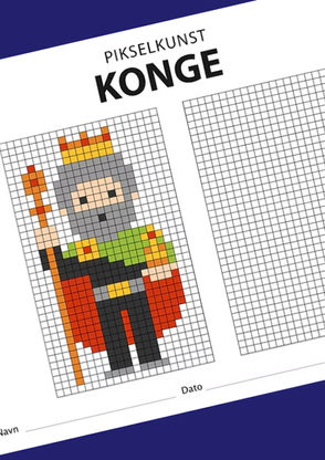 Pikselkunst: Konge