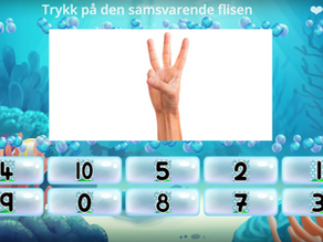 Tell fingrene