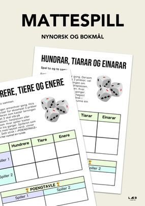 Hundrere, tiere og enere
