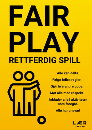 Fair play plakat
