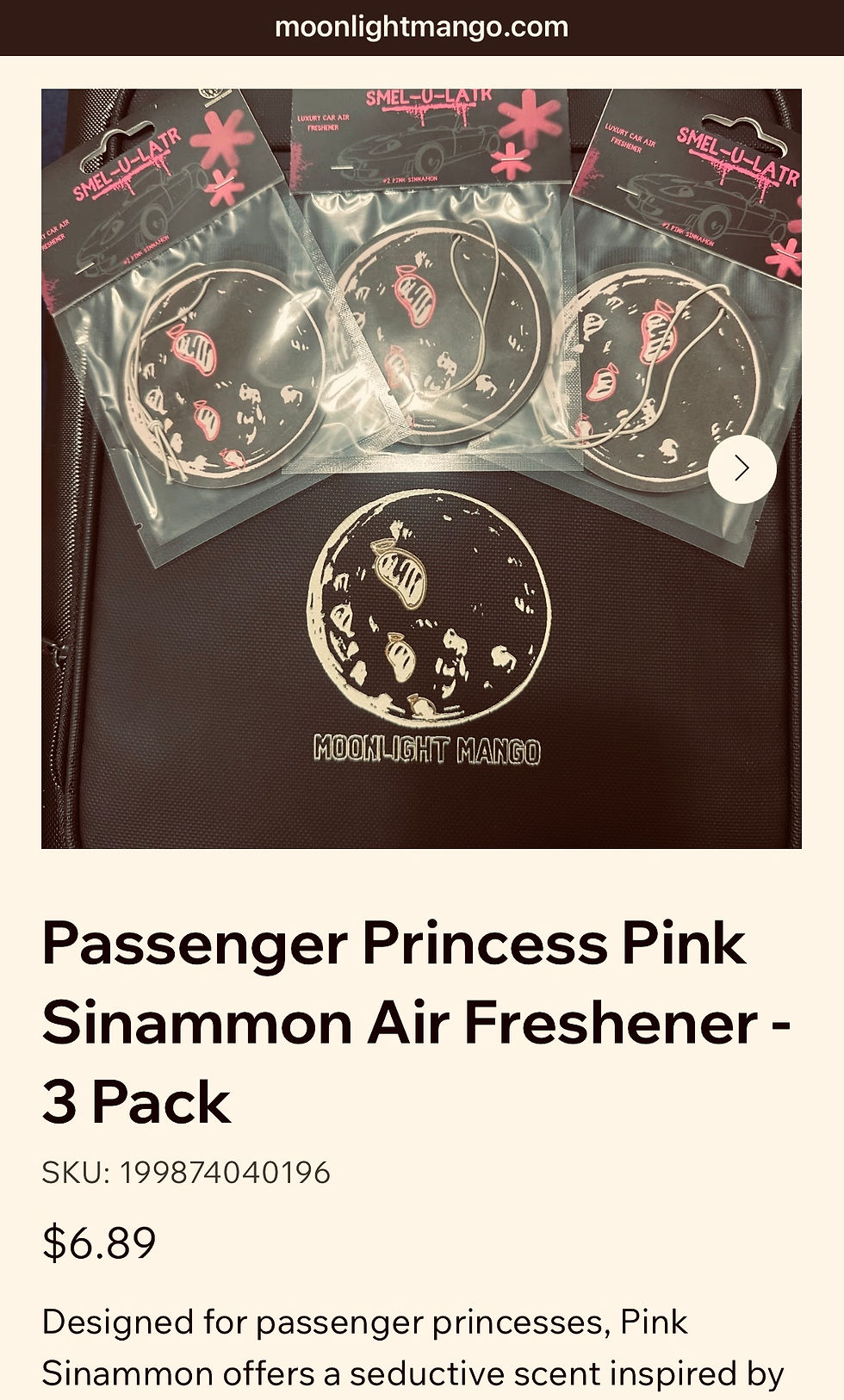 Best value. Best scents. Quality guaranteed. Find us on moonlightmango.com 