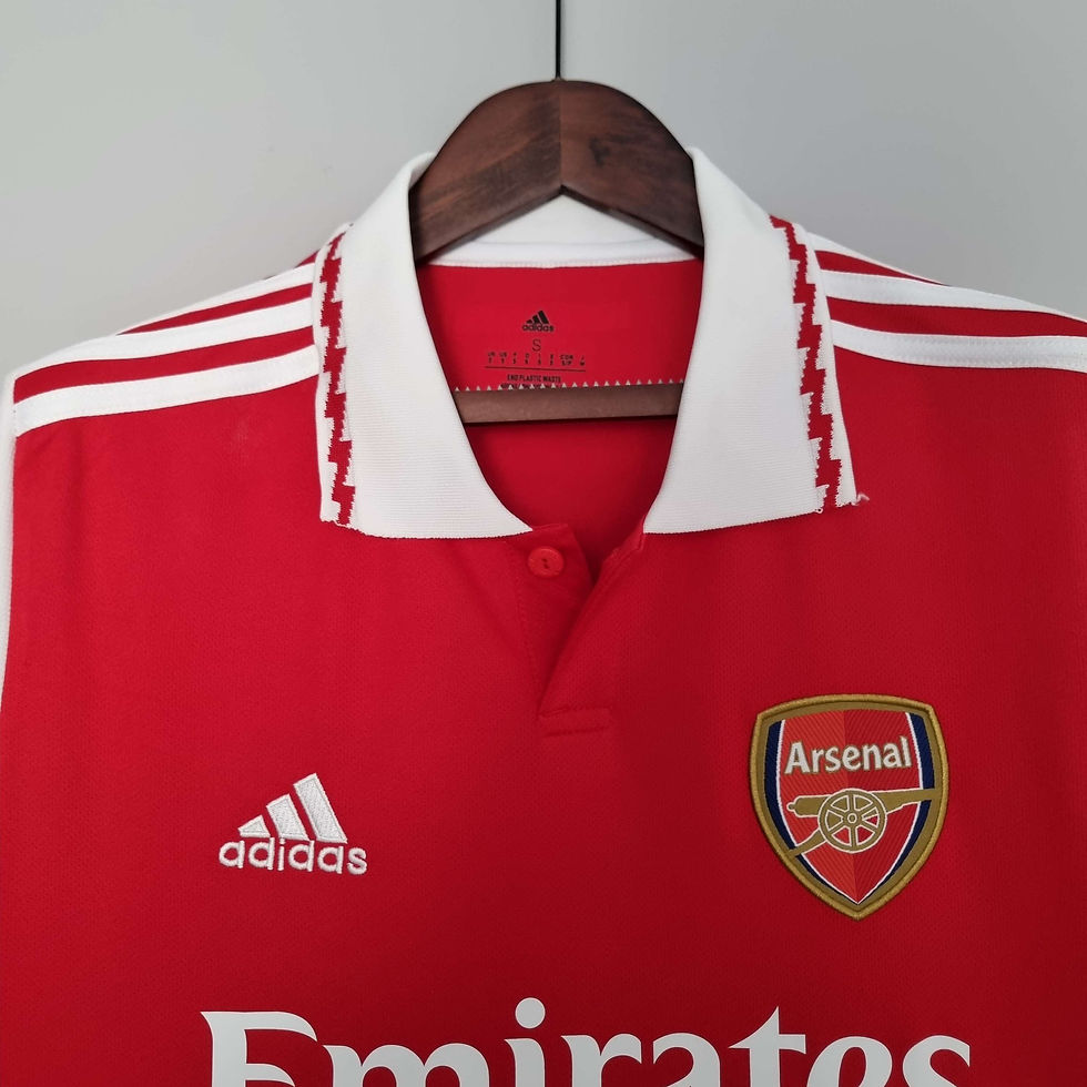 Miniatura: Camisa do Arsenal 22/23 🏴󠁧󠁢󠁥󠁮󠁧󠁿 Qualidade Tailandesa