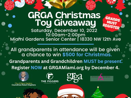 GRGA Annual Christmas Toy Giveaway