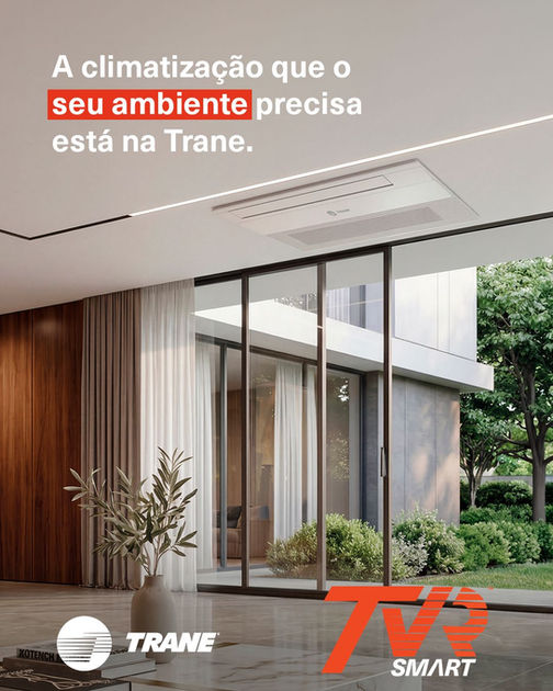 A linha TVR Smart da Trane Technologies oferece uma ampla variedade de modelos de evaporadoras, trazendo total flexibilidade para diferentes necessidades estéticas e funcionais.
Com tecnologia avançada e operação com baixíssimo nível de ruído, cada ambiente ganha mais conforto, bem-estar e noites muito mais tranquilas. Tudo isso com a eficiência e a qualidade que seu projeto merece.