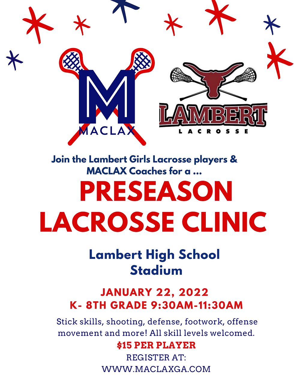 MACLAX & LAMBERT PRESEAON CLINIC 2022
