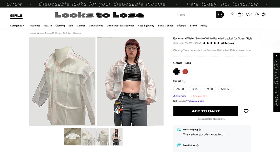 Looks to Lose Jacket