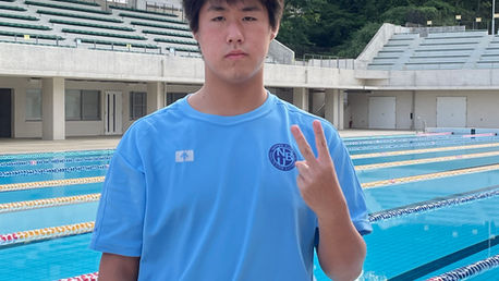 【県総体】水泳競技で１年特進コース渡邉がバタフライ200mでの九州大会出場が決定！