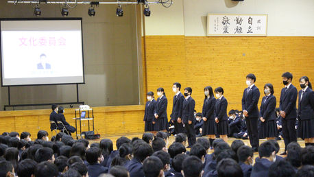 【NEWS】191名の新入生を迎え対面式と部活動紹介を行いました！