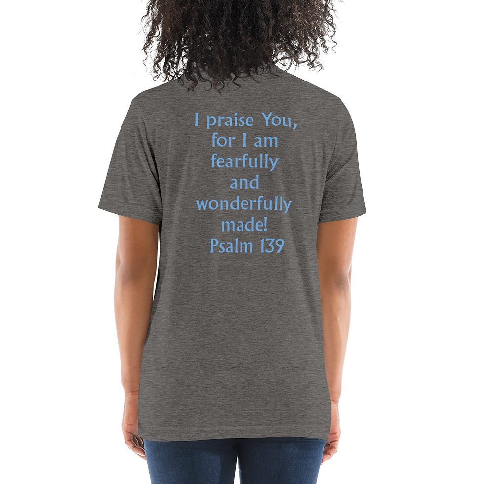 Thumbnail: Fearfully and Wonderfully Made Short sleeve t-shirt