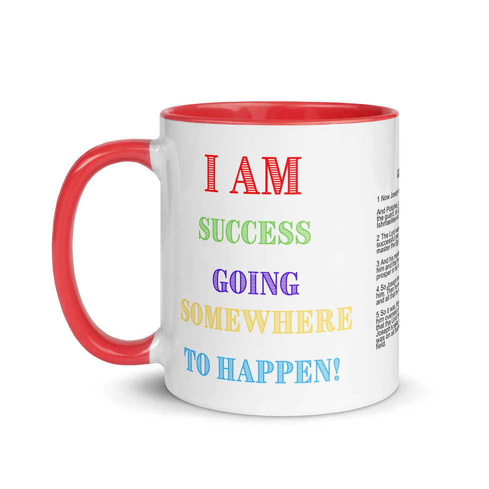 Thumbnail: I Am Success Mug with Color Inside