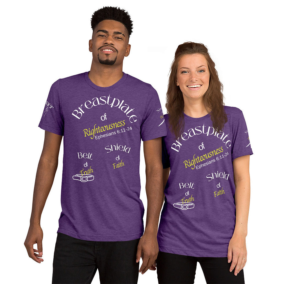 Thumbnail: The Armor of God Short sleeve unisex t-shirt