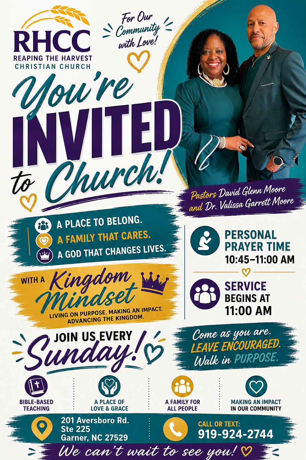 Join us out at the Harvest!
