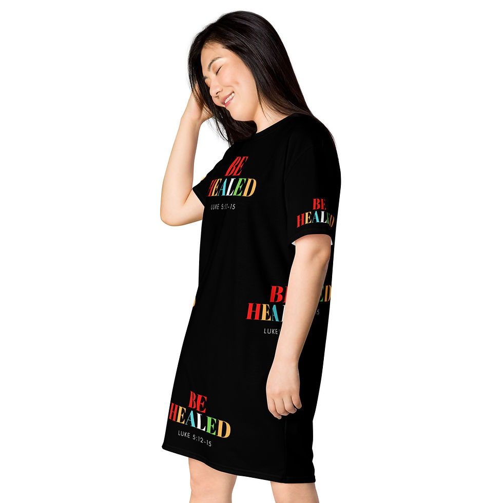 Thumbnail: Be Healed T-shirt dress