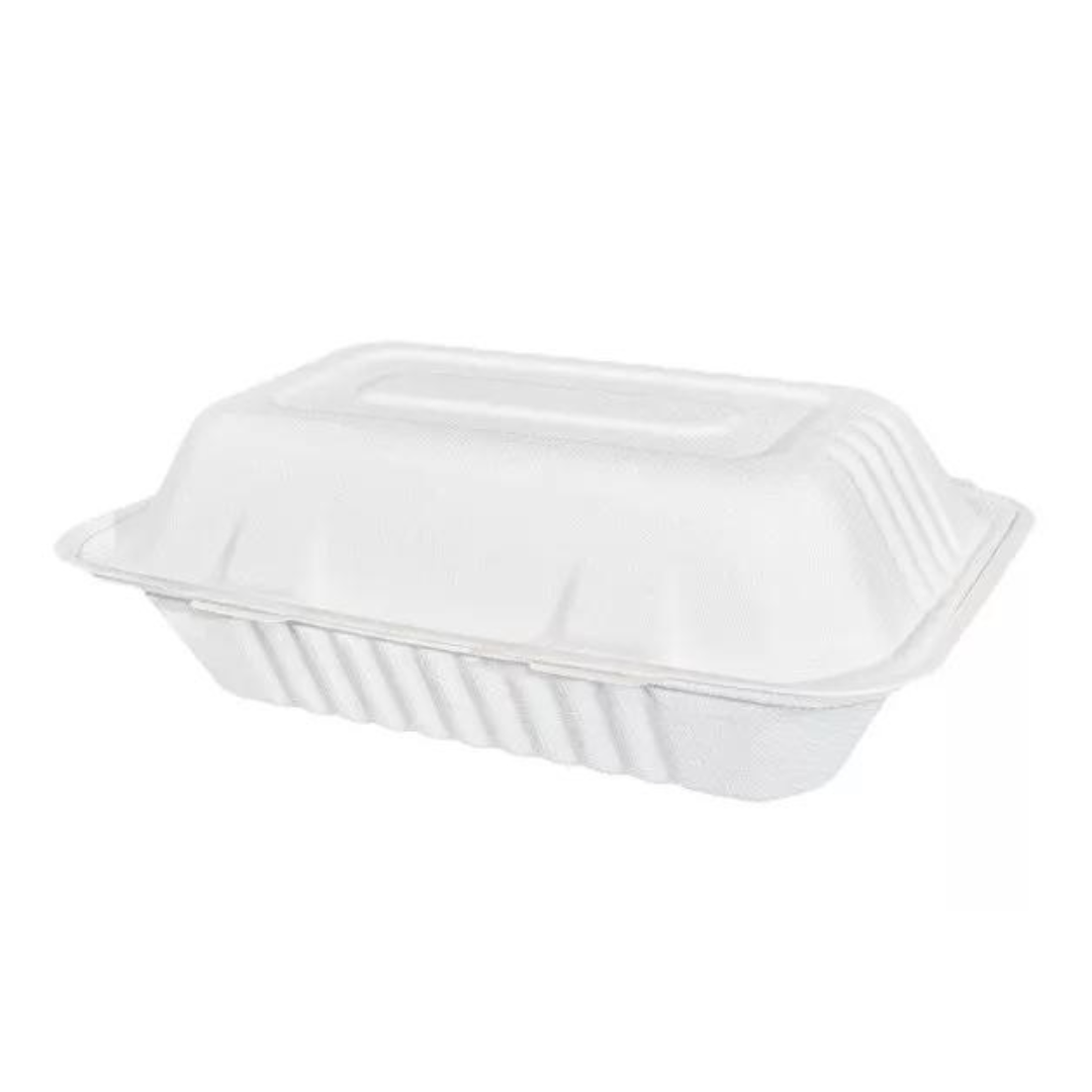 Sugarcane Eco-Friendly Fish & Chip Box (9x6") (250)