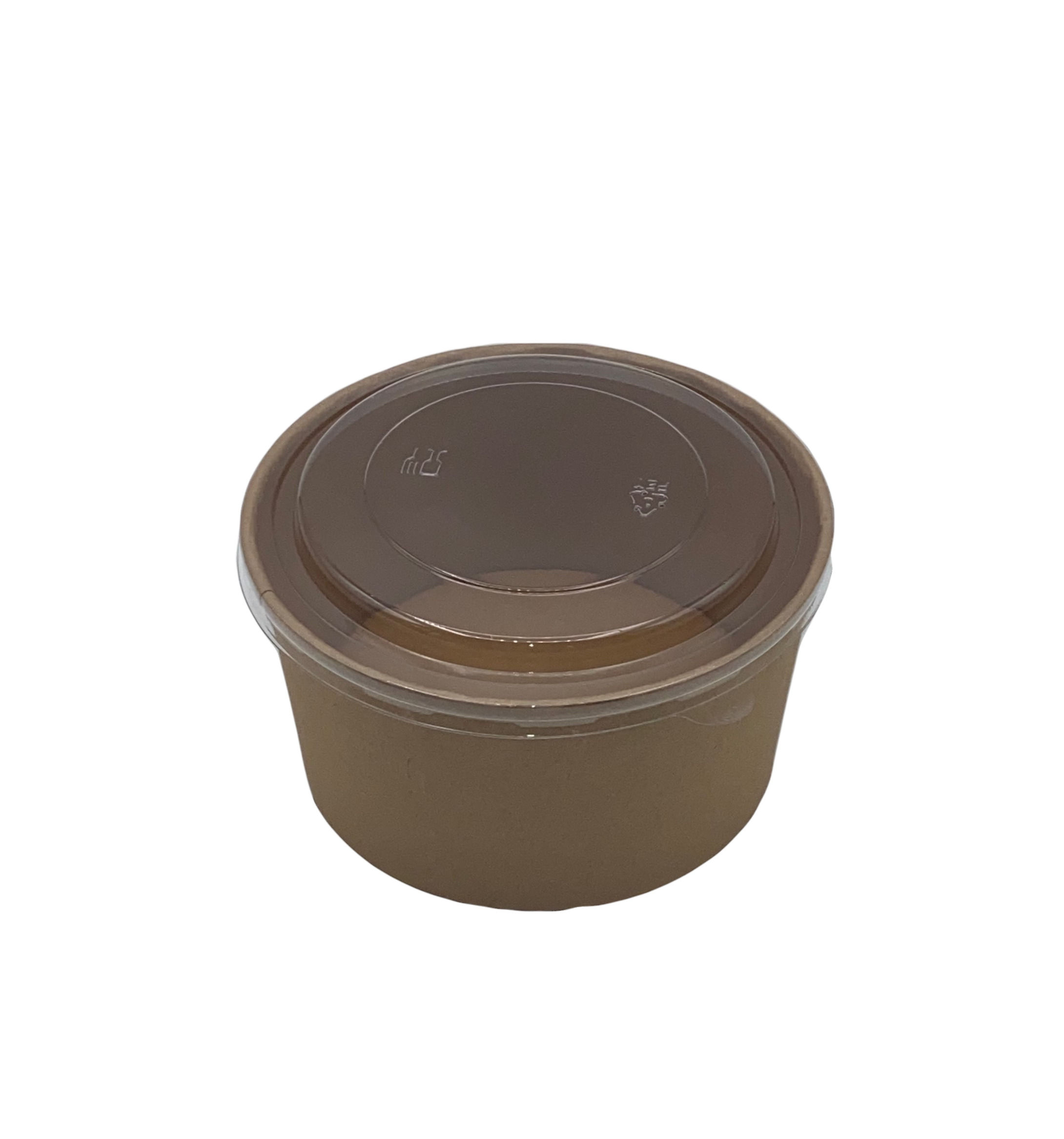 1000ml Round Kraft Salad/Food Bowl