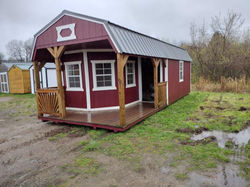 12x28 Deluxe Lofted Playhouse REPO