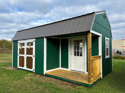#3 12x20 Side Porch Lofted Playhouse