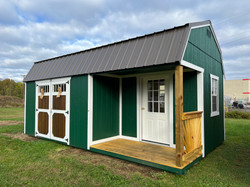 #3 12x20 Side Porch Lofted Playhouse
