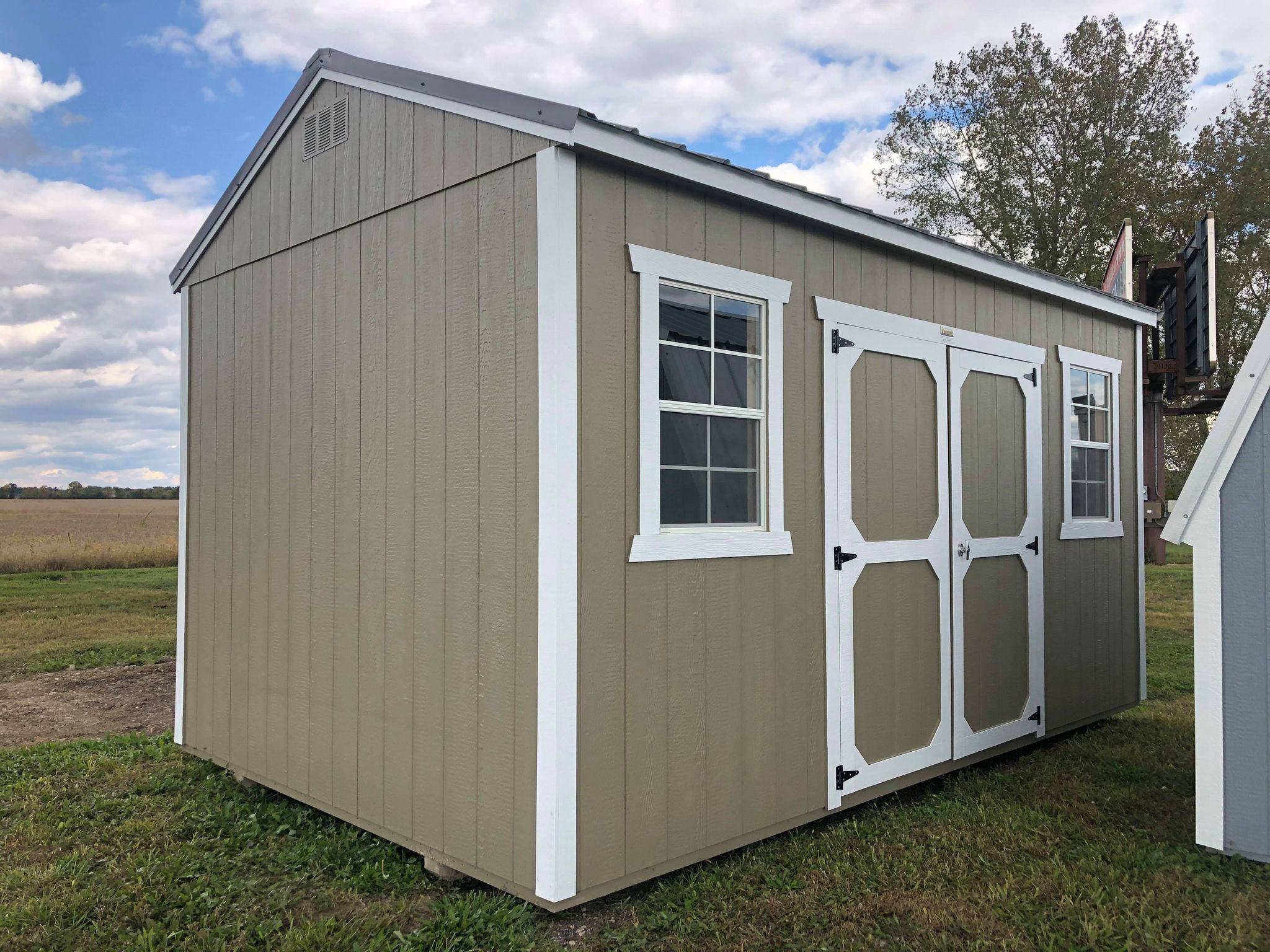 #5 10x16 Side Utility Shed